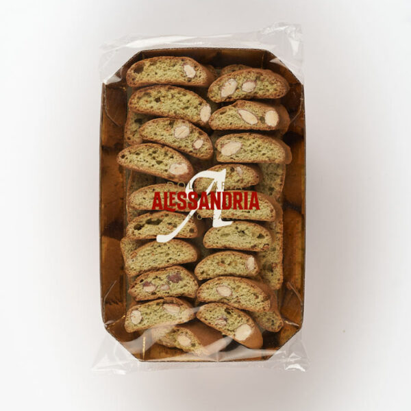 cantucci pistacchio e mandorle