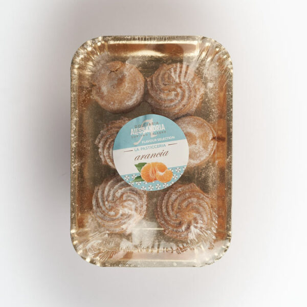 Fantasie di mandorle e arancia